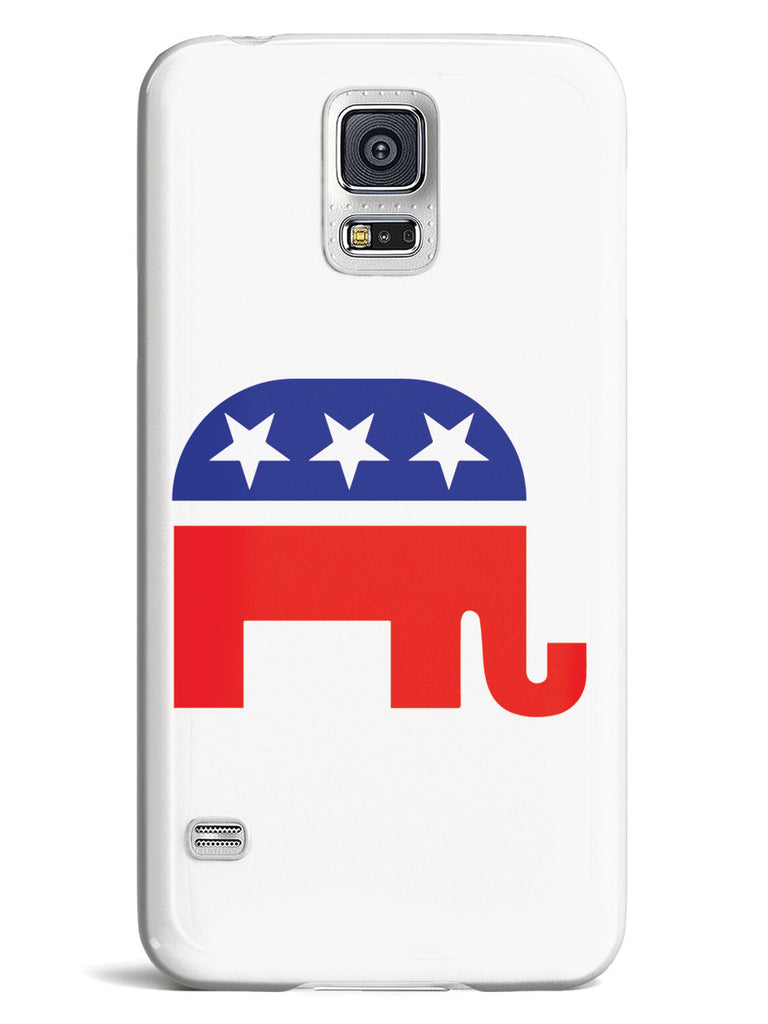 Republican Elephant Logo - White Case