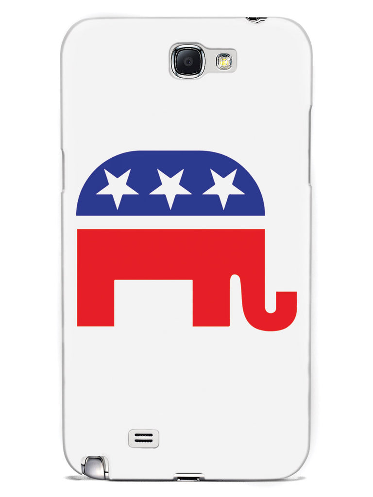 Republican Elephant Logo - White Case