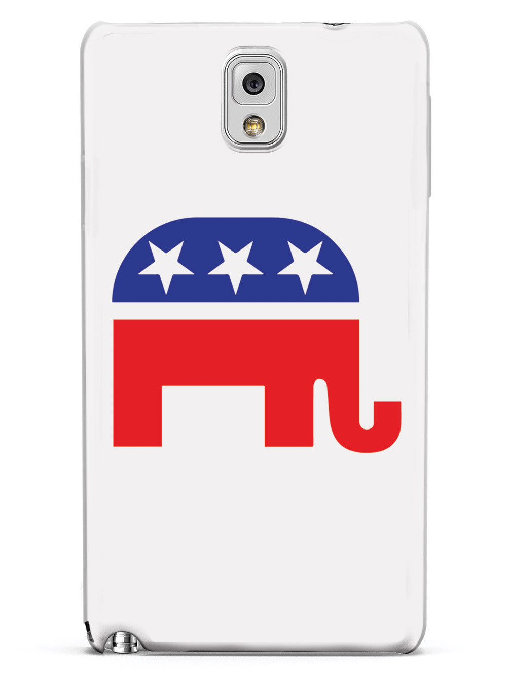 Republican Elephant Logo - White Case