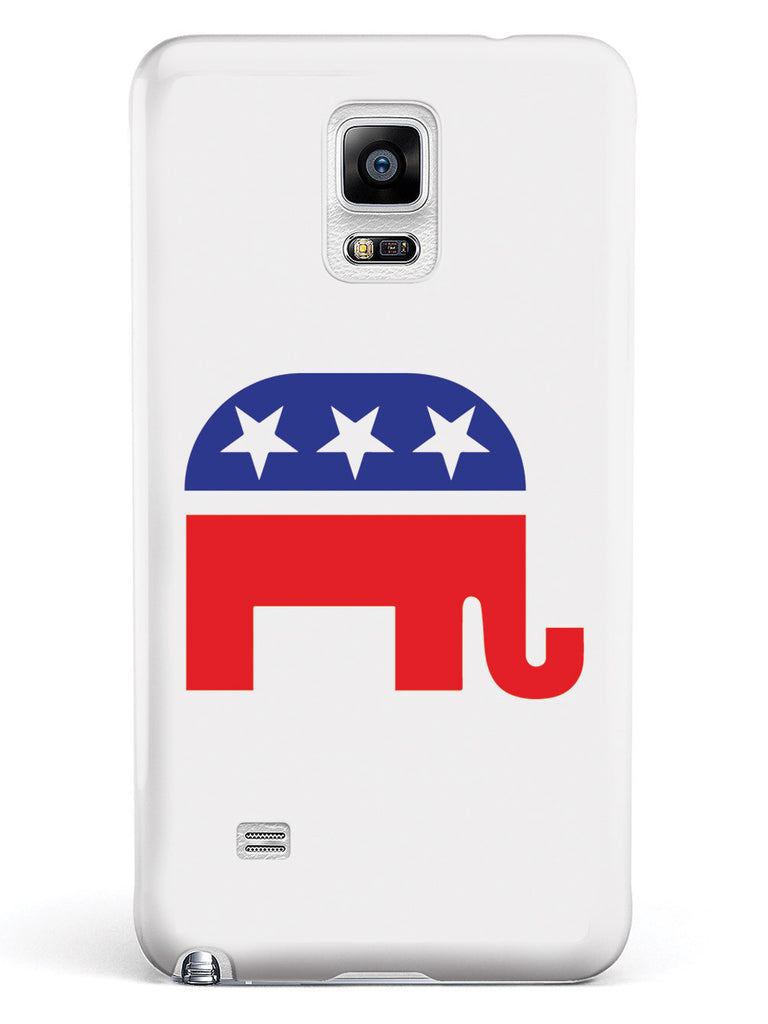 Republican Elephant Logo - White Case