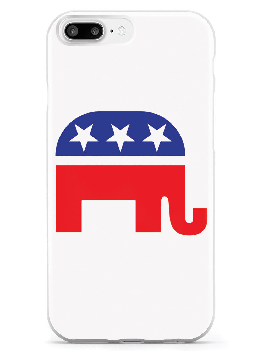 Republican Elephant Logo - White Case
