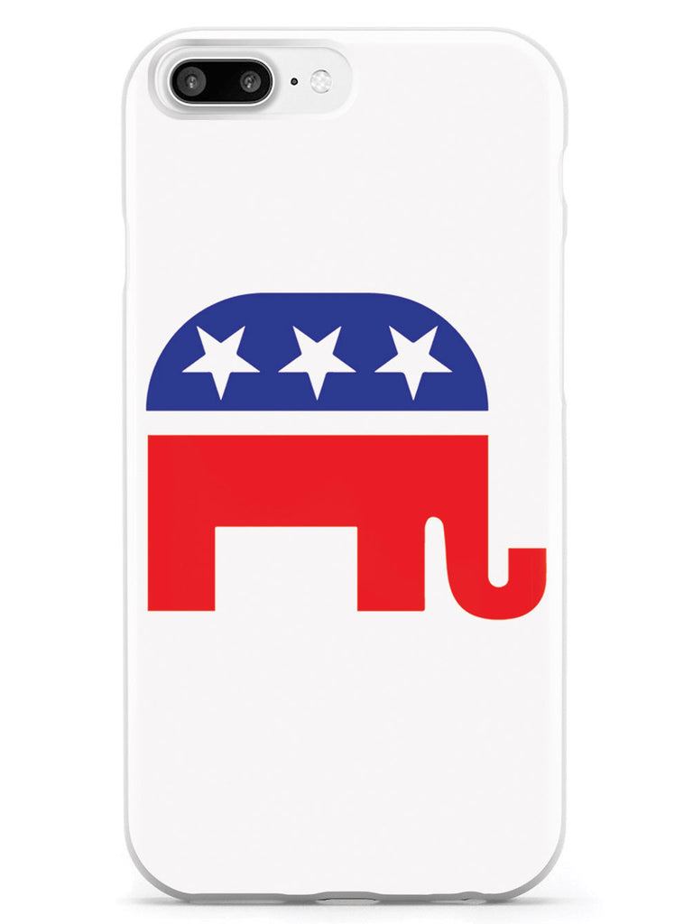 Republican Elephant Logo - White Case
