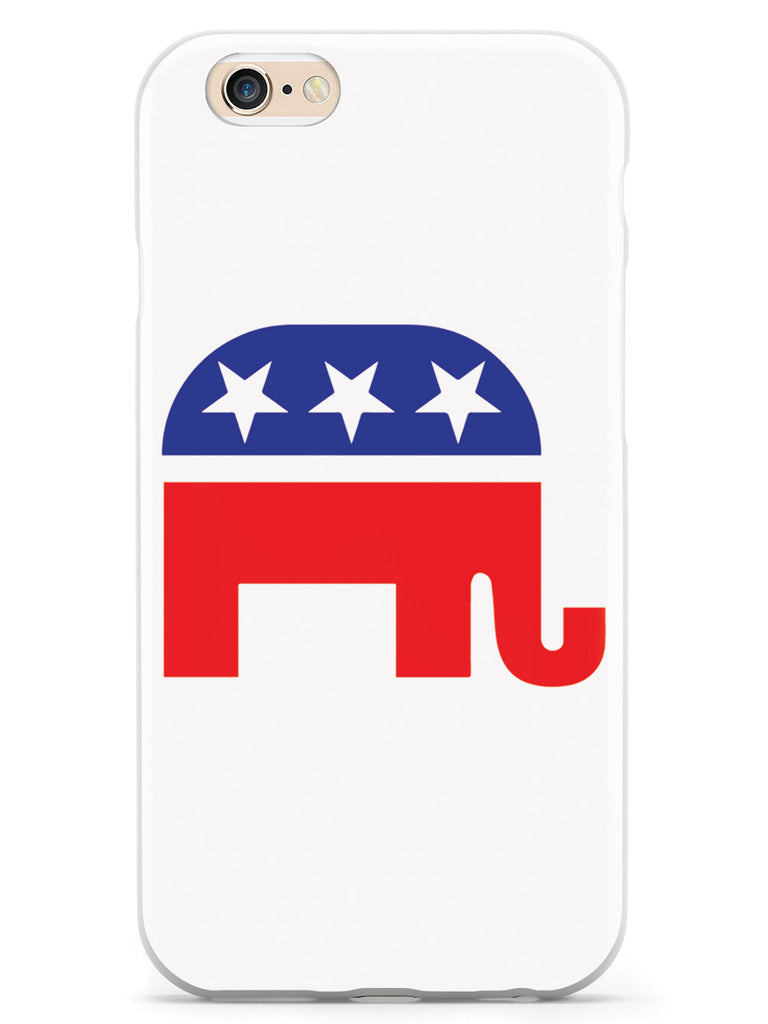 Republican Elephant Logo - White Case