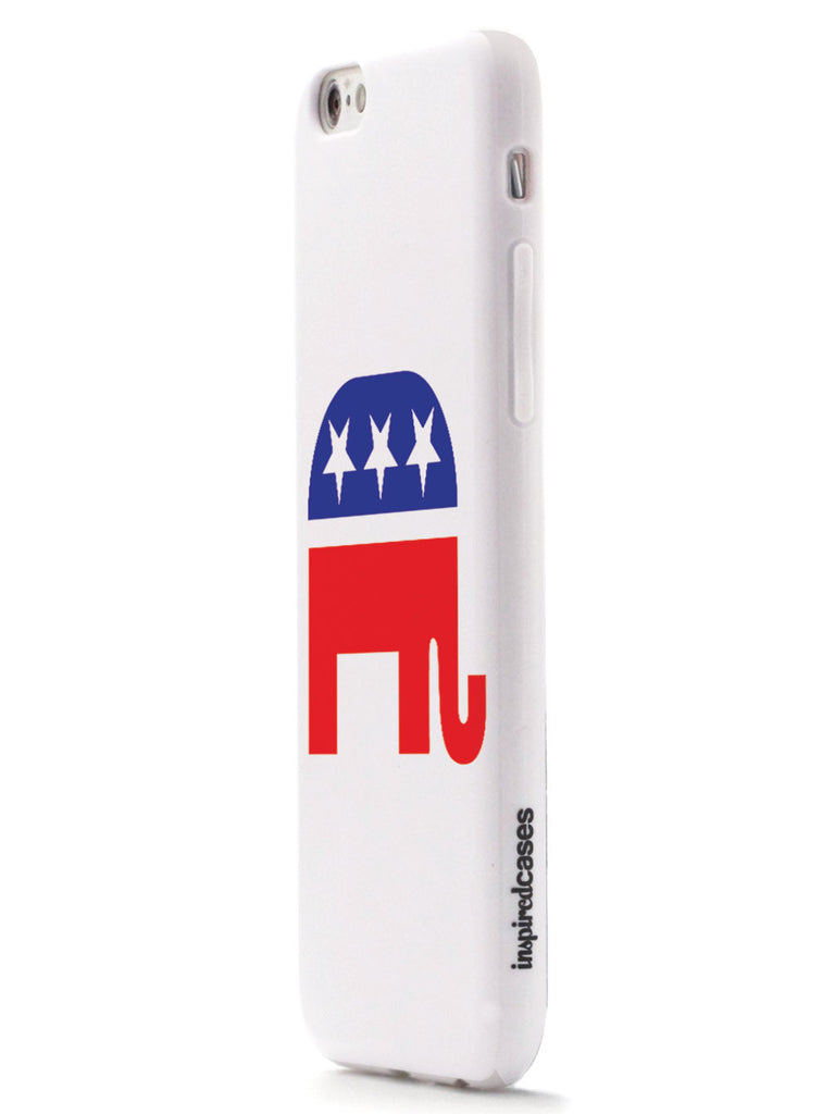 Republican Elephant Logo - White Case