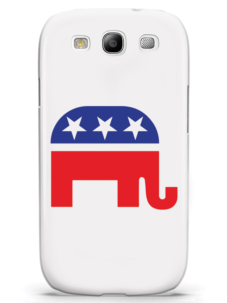 Republican Elephant Logo - White Case