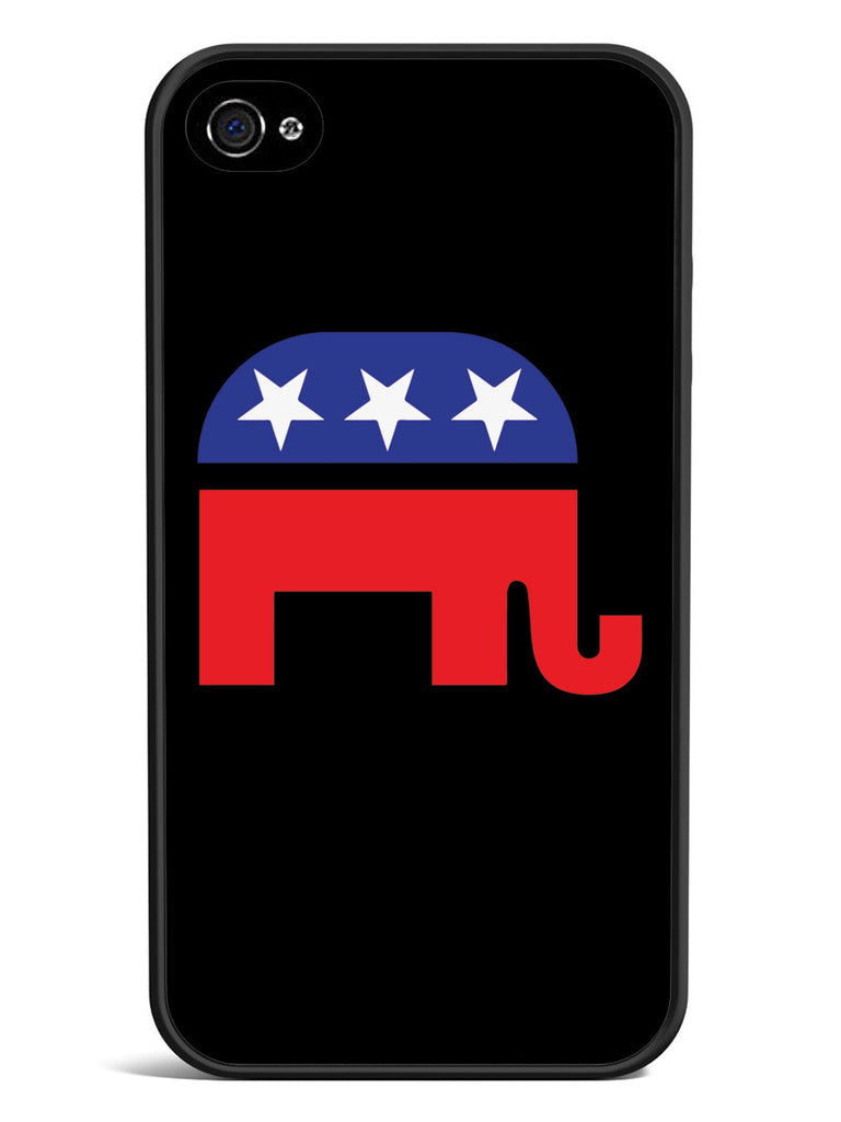 Republican Elephant Logo - Black Case