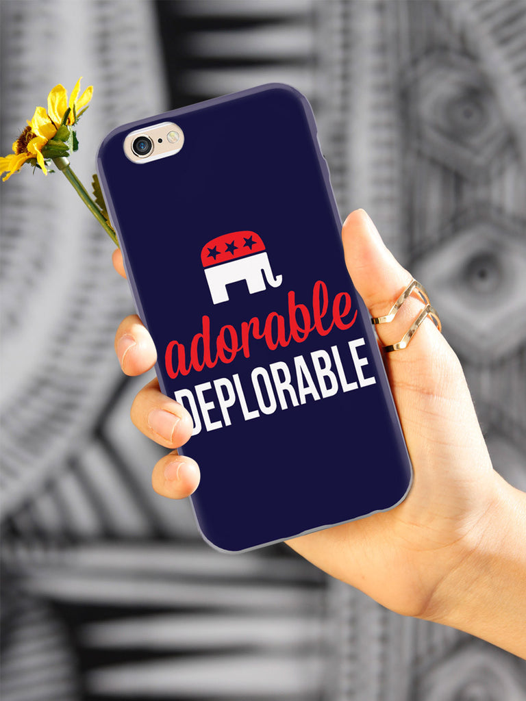 Adorable Deplorable - Red, White, and Blue Case