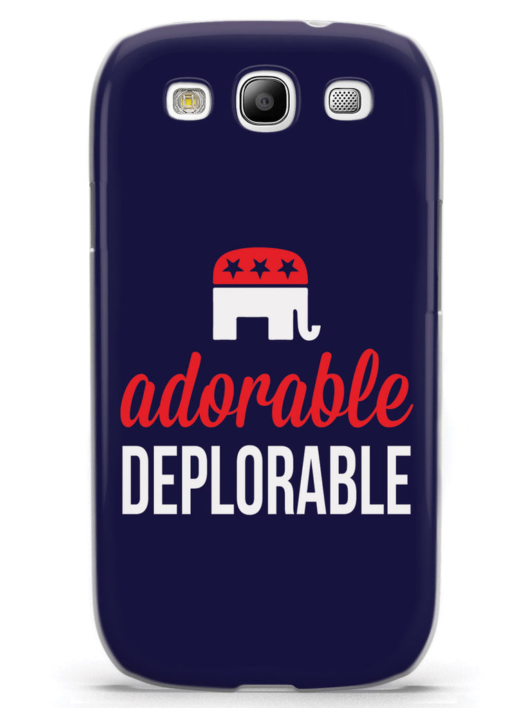 Adorable Deplorable - Red, White, and Blue Case