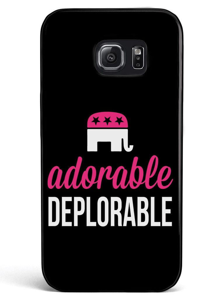 Adorable Deplorable - Black and Pink Case