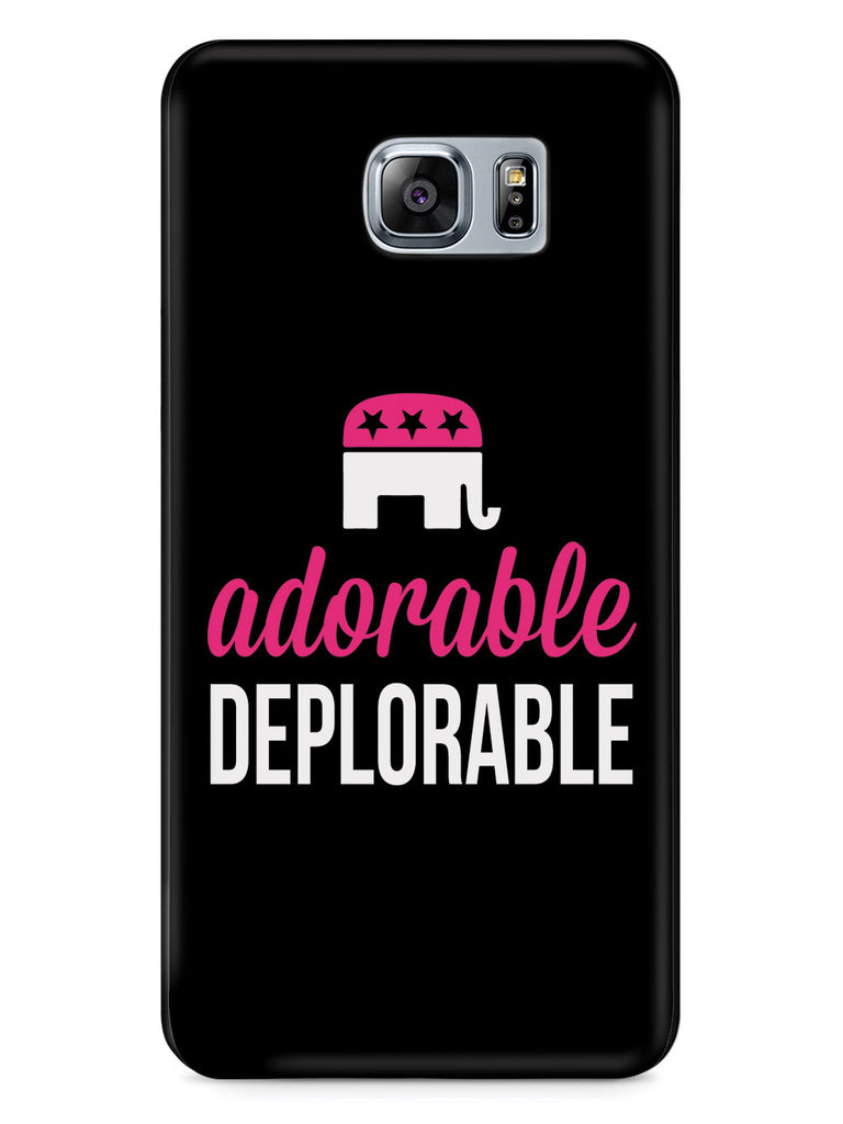 Adorable Deplorable - Black and Pink Case