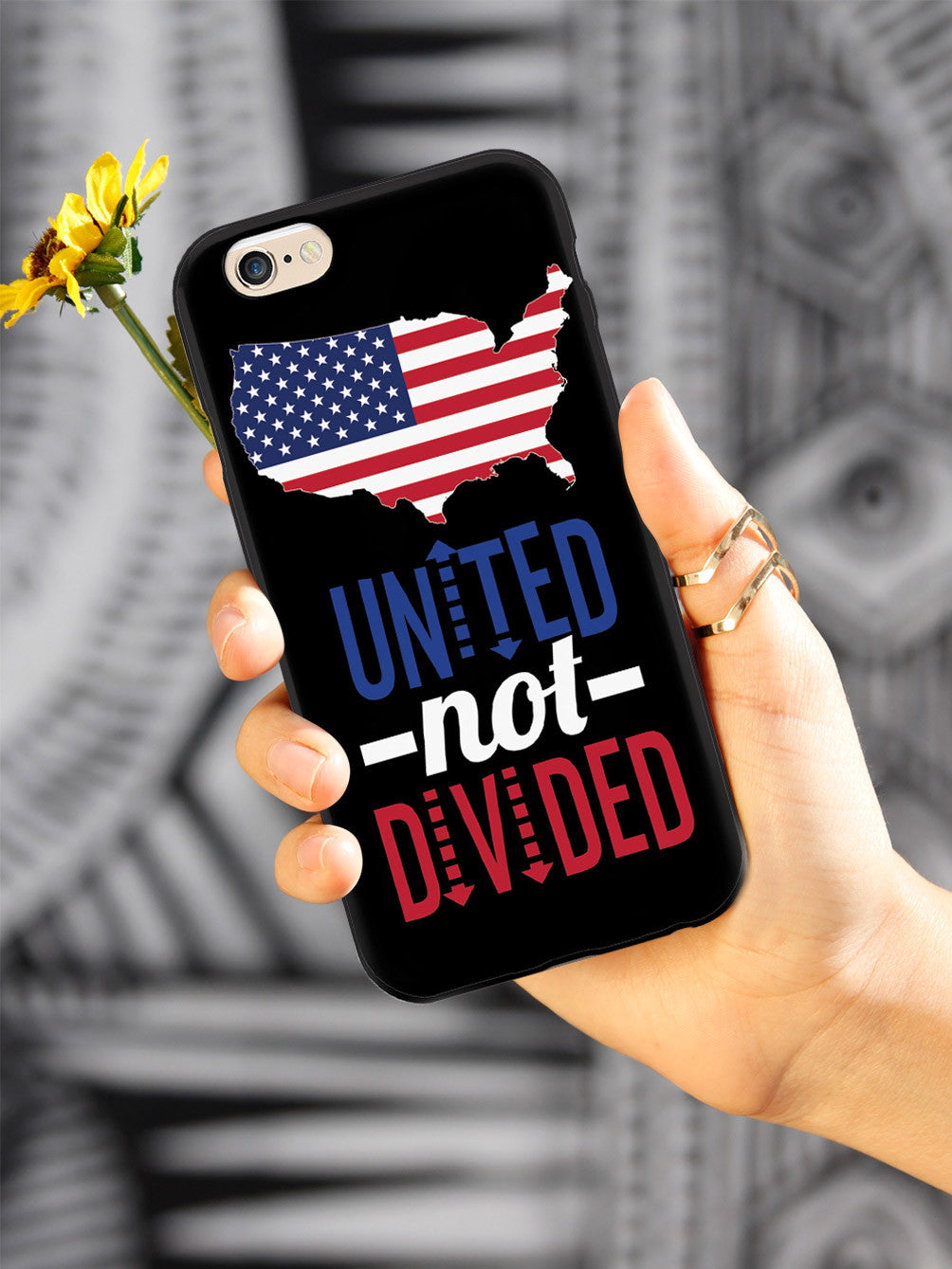 USA - United NOT Divided - Black Case