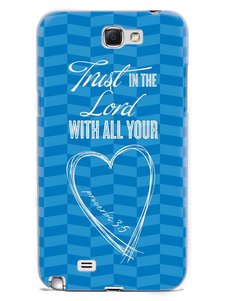 Proverbs 3:5 Bible Verse Case