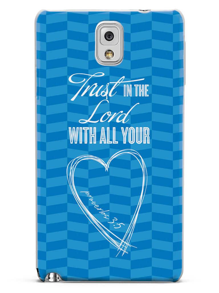 Proverbs 3:5 Bible Verse Case