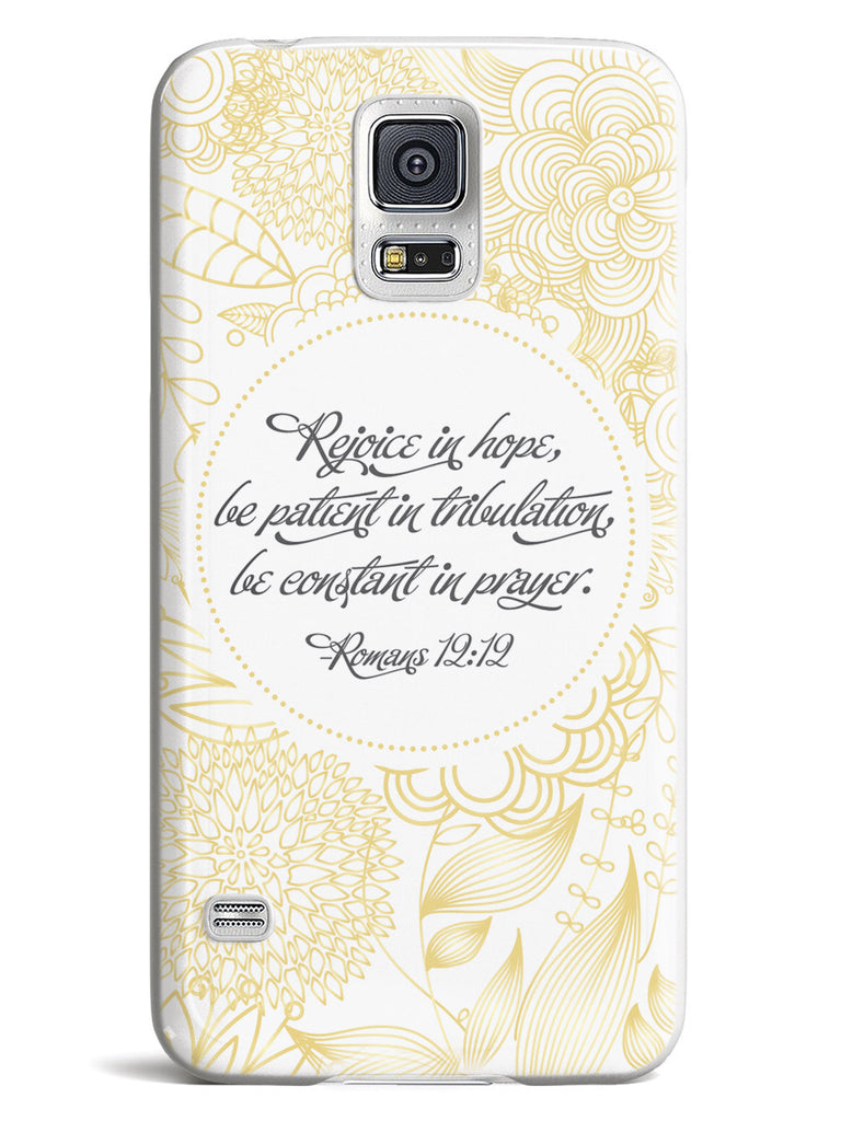 Romans 12:12 Bible Verse Case