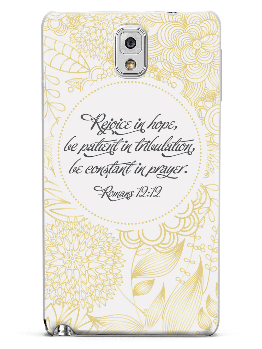 Romans 12:12 Bible Verse Case