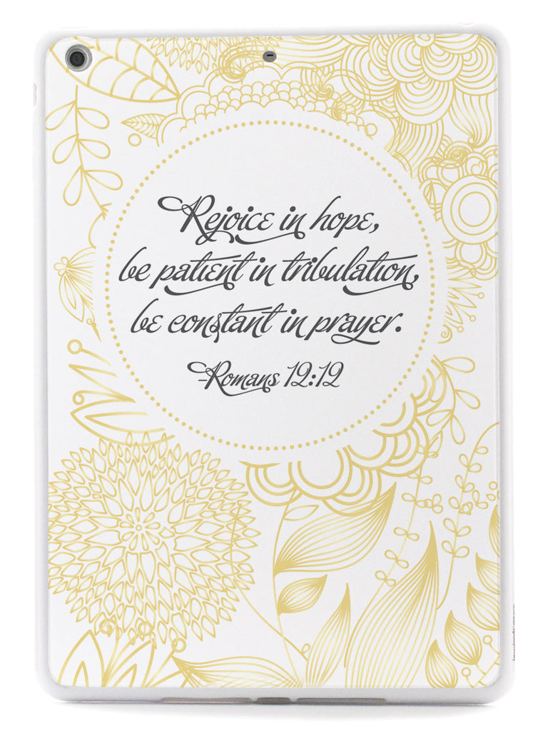 Romans 12:12 Bible Verse Case
