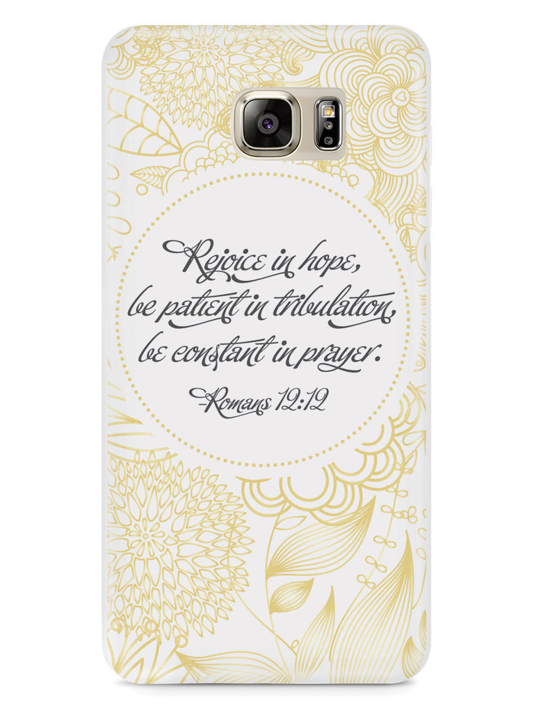 Romans 12:12 Bible Verse Case