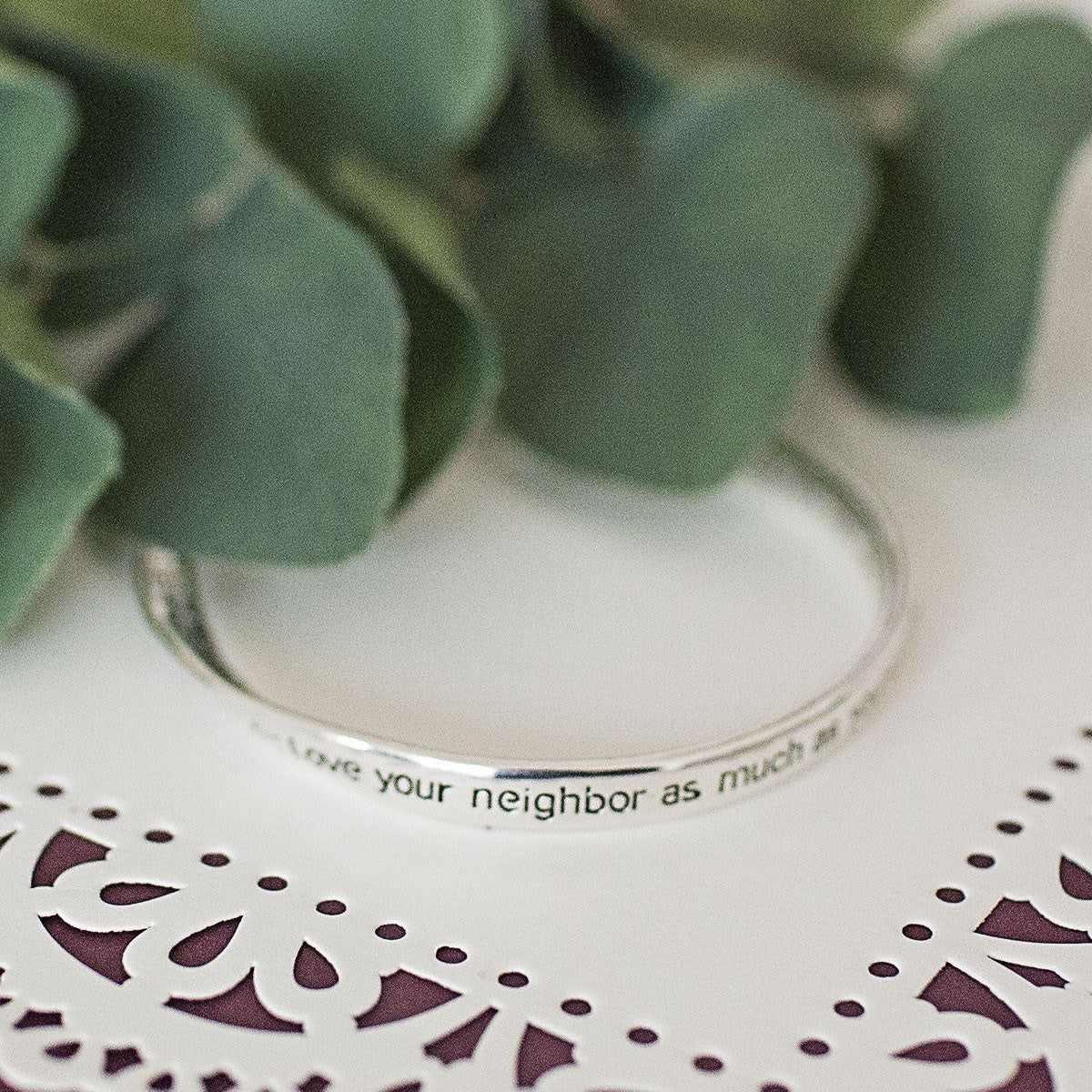 Count Your Blessings Bangle Bracelet