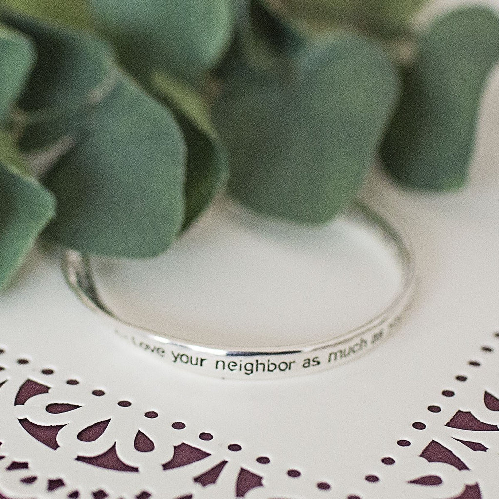 Count Your Blessings Bangle Bracelet