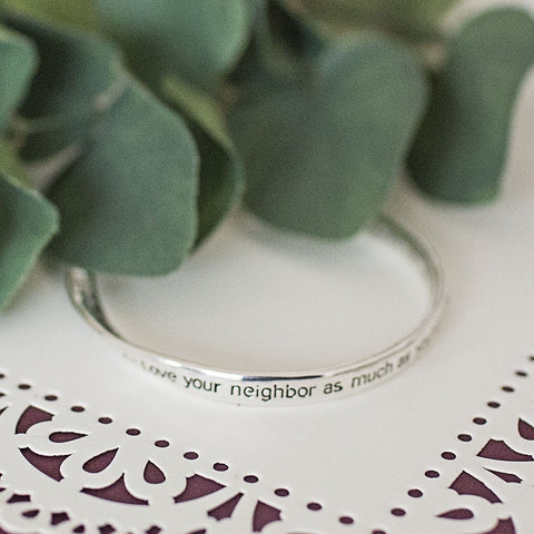 Count Your Blessings Bangle Bracelet