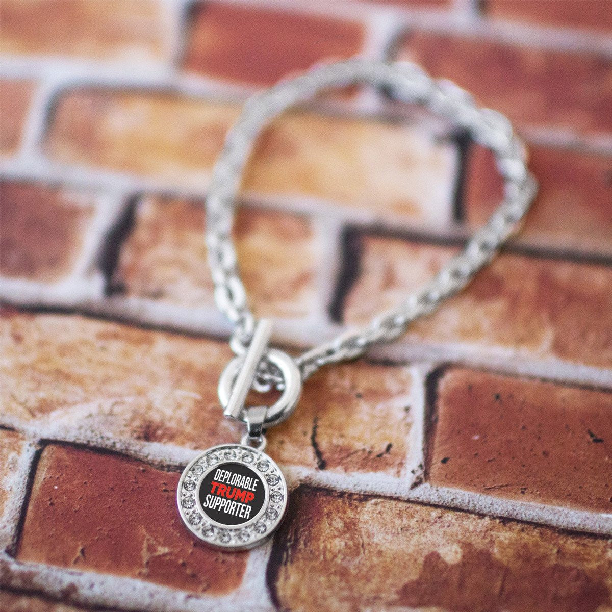 Deplorable Trump Supporter Charm Jewelry Collection