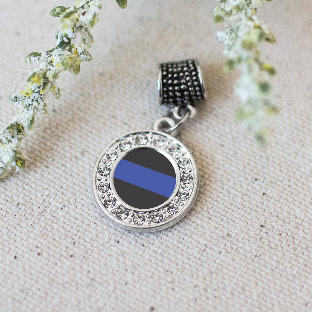 Blue Line Law Enforcement Charm Jewelry Collection