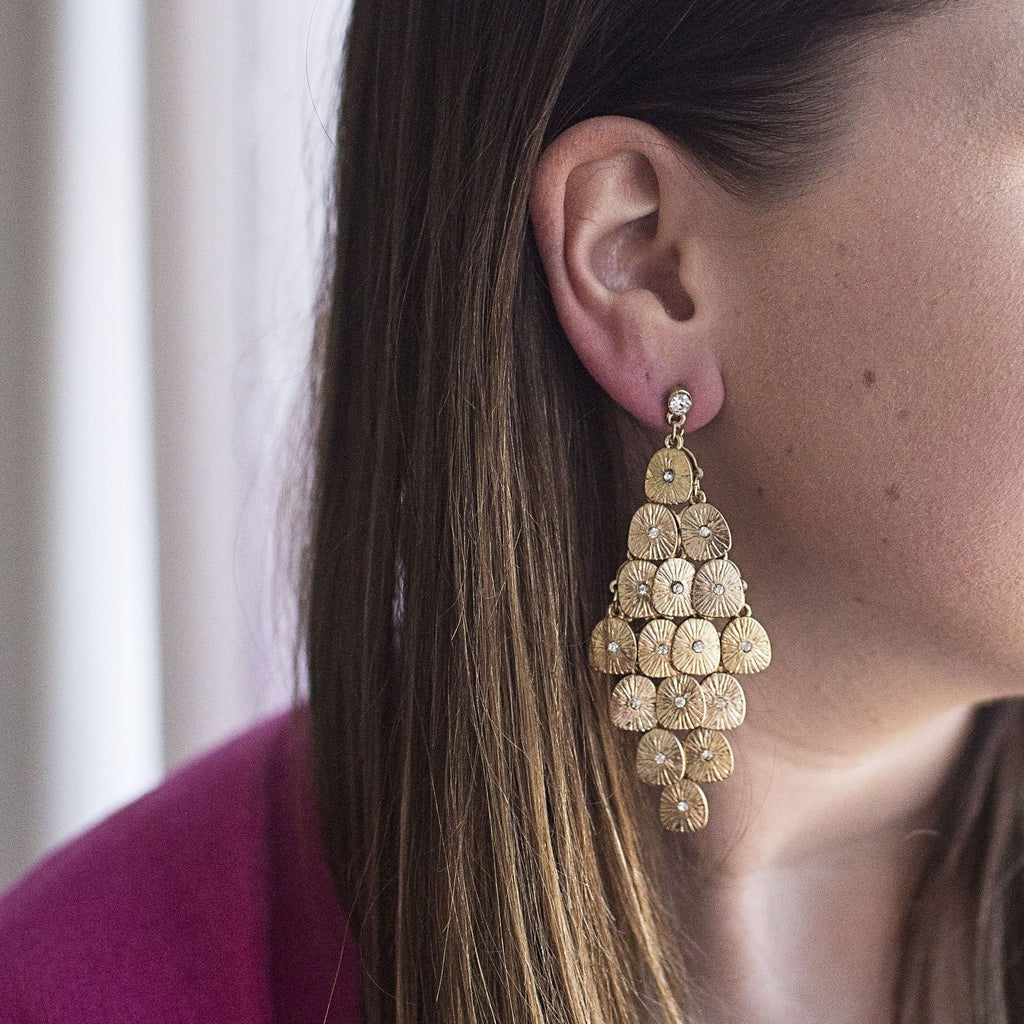 1.5 Carat Chandelier Earrings