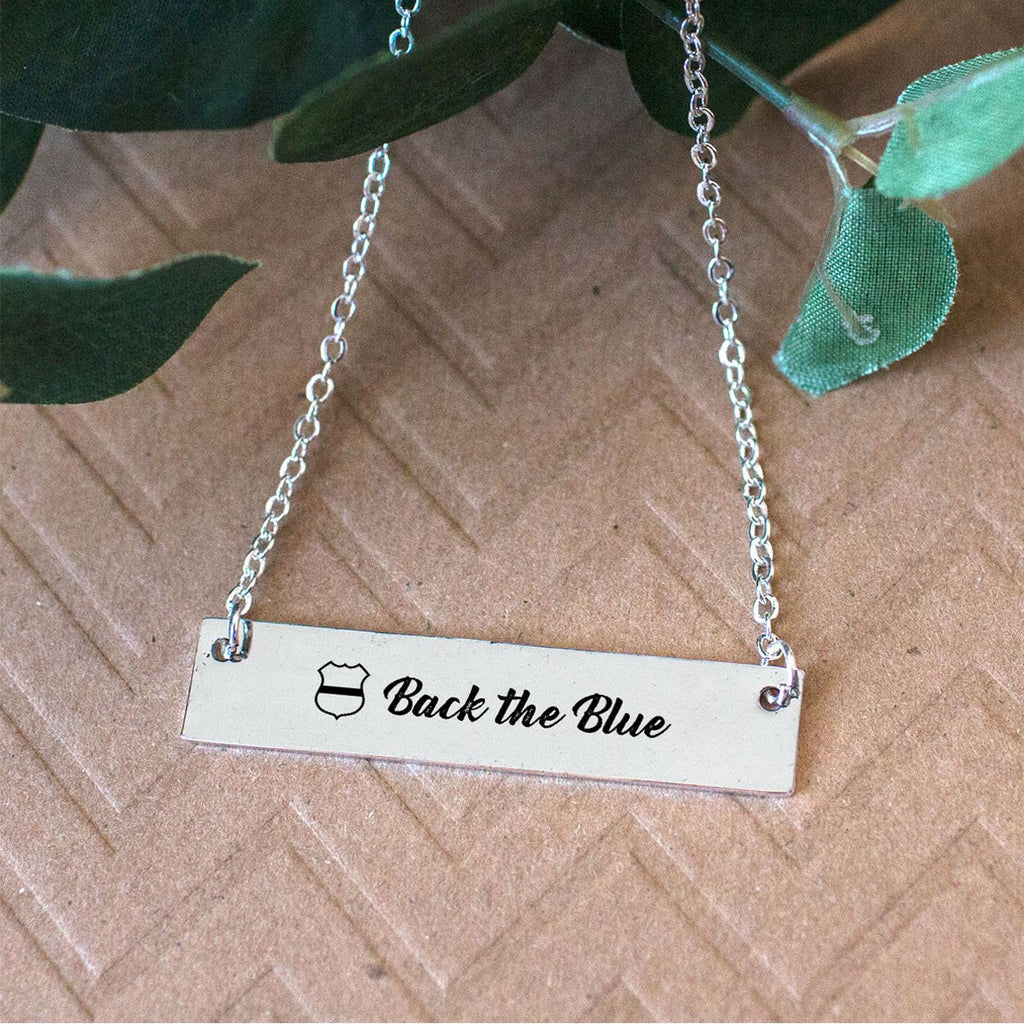 Back the Blue Charm Jewelry Collection