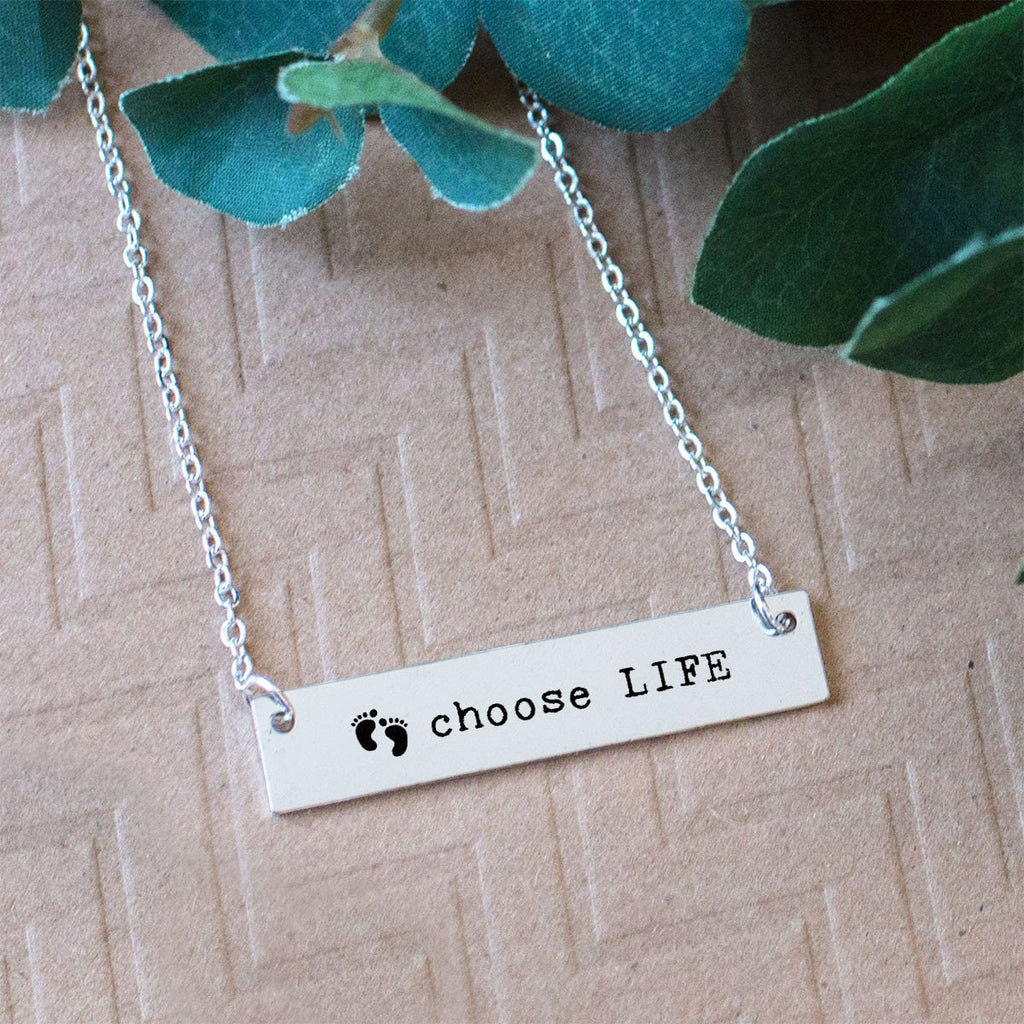 Choose Life Charm Jewelry Collection