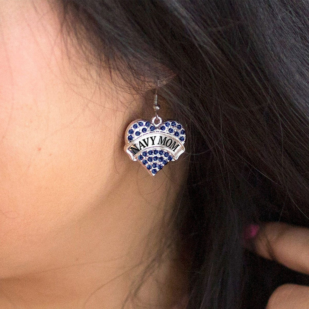 Navy Mom Charm Jewelry Collection