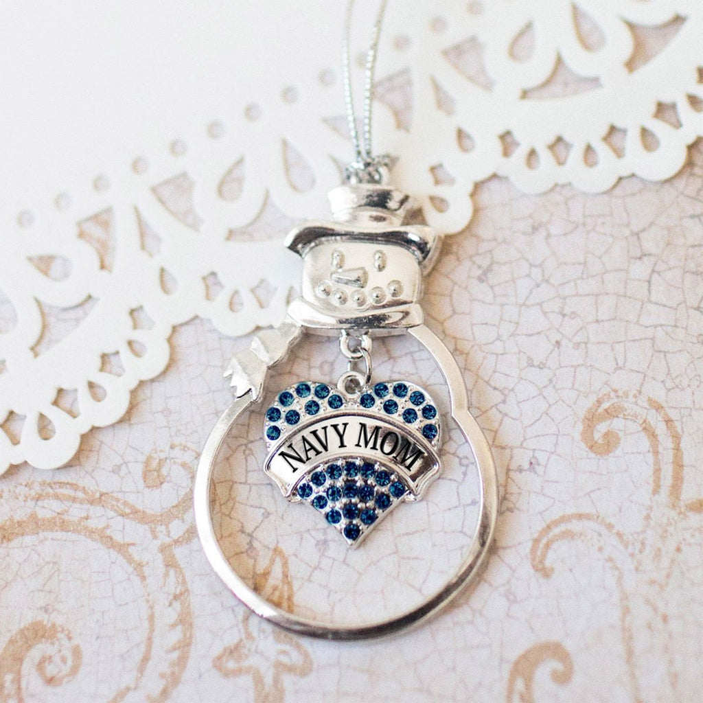 Navy Mom Charm Jewelry Collection