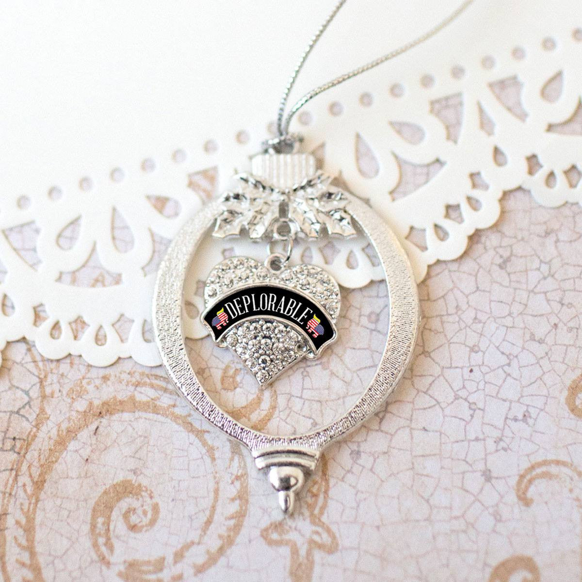 Deplorable Trump Supporter Charm Jewelry Collection