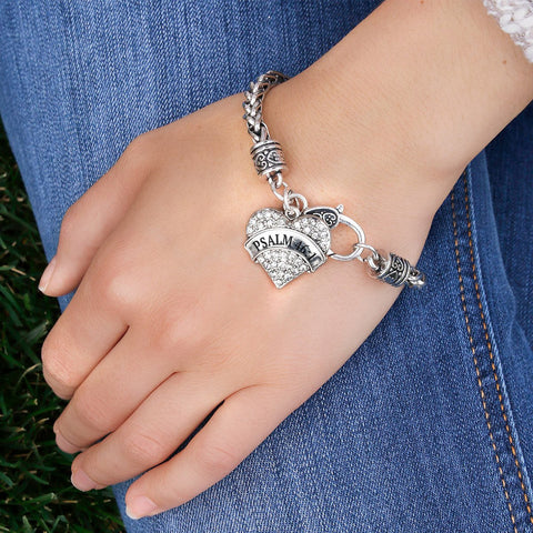 Psalm 46:1 Charm Jewelry Collection