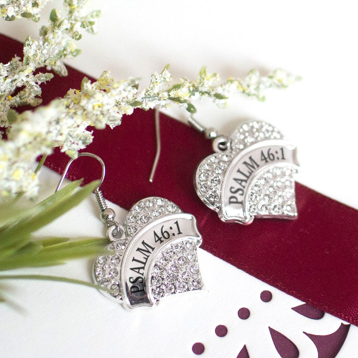Psalm 46:1 Charm Jewelry Collection