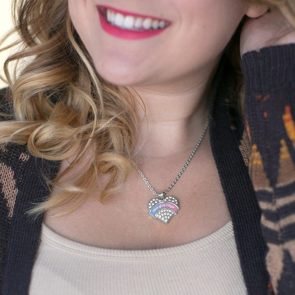 Mom of an Angel Charm Jewelry Collection