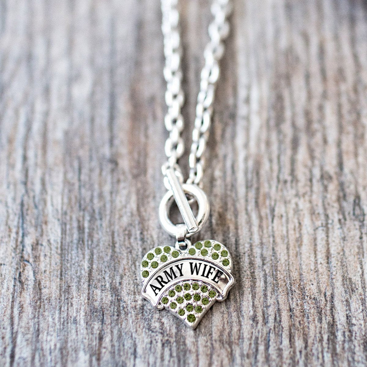 Army Wife Charm Jewelry Collection