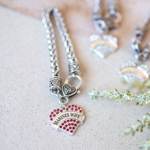 Marines Wife Charm Jewelry Collection