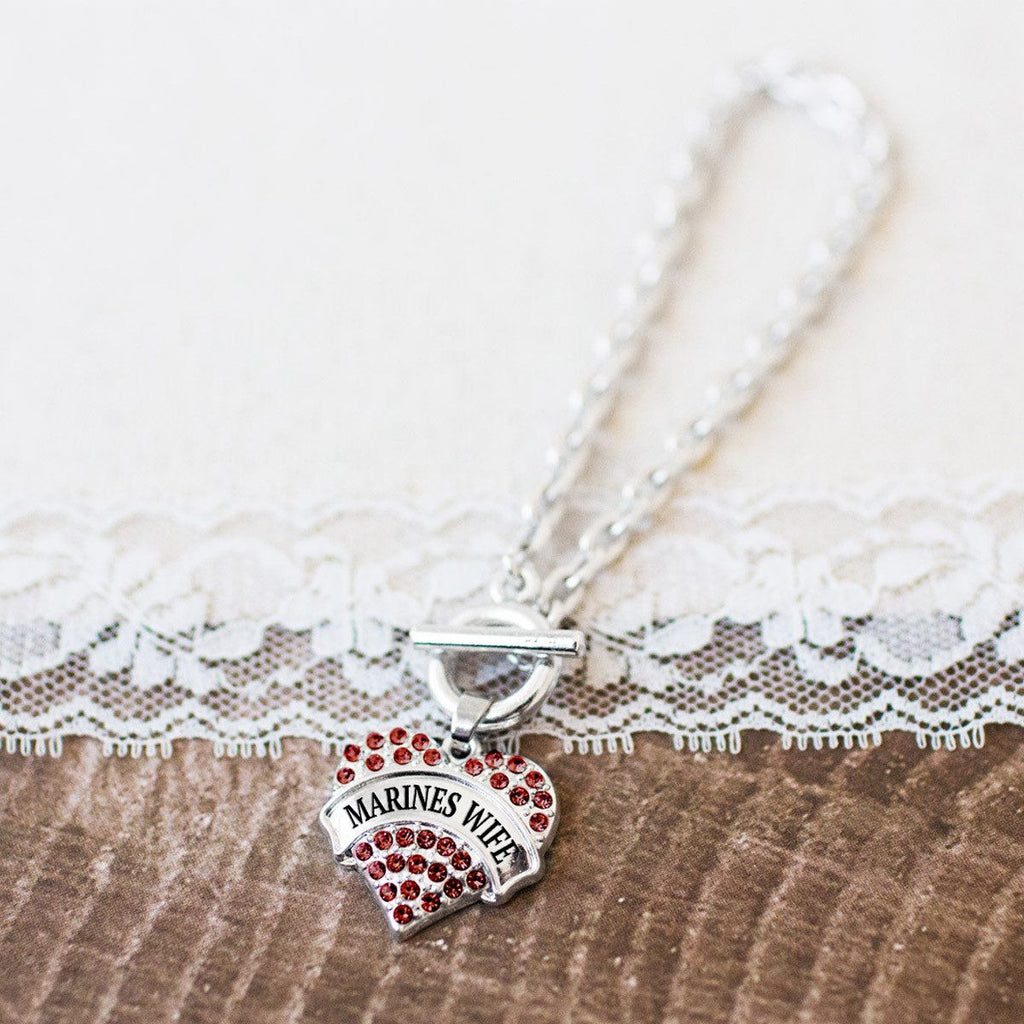 Marines Wife Charm Jewelry Collection