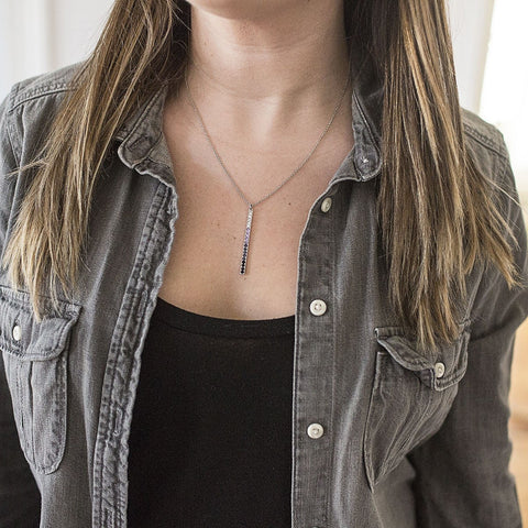 Vertical Bar Necklace