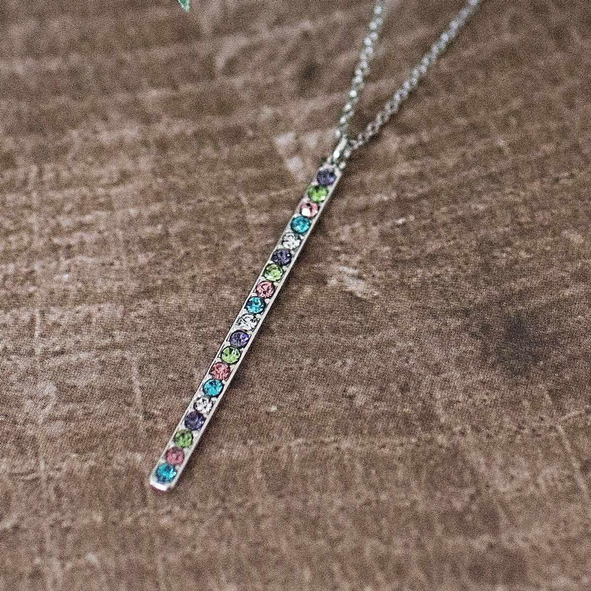 Vertical Bar Necklace
