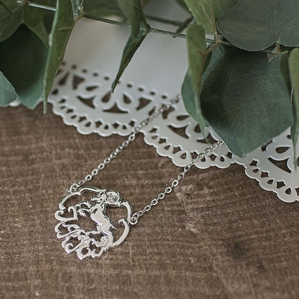 CZ Zodiac Necklace