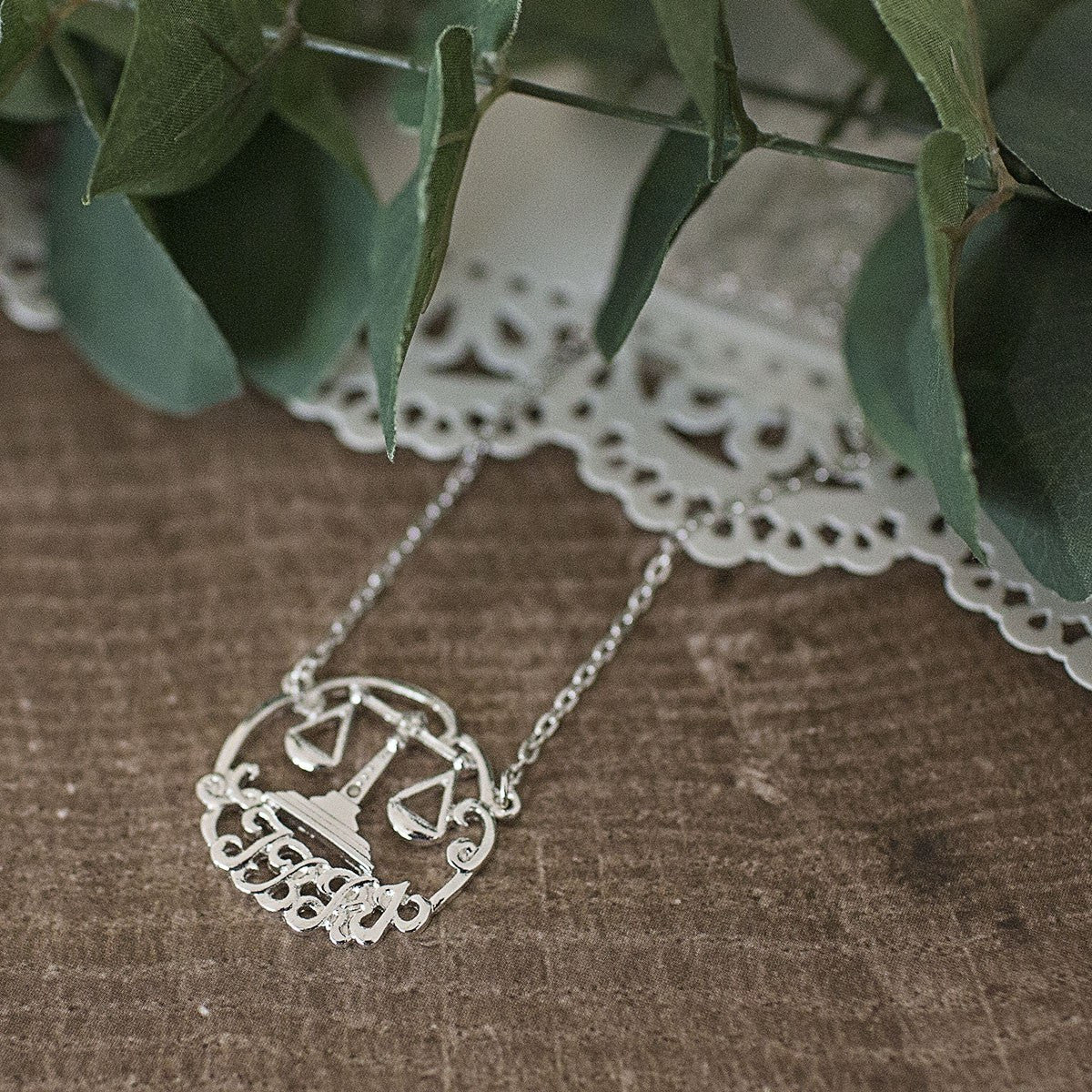 CZ Zodiac Necklace