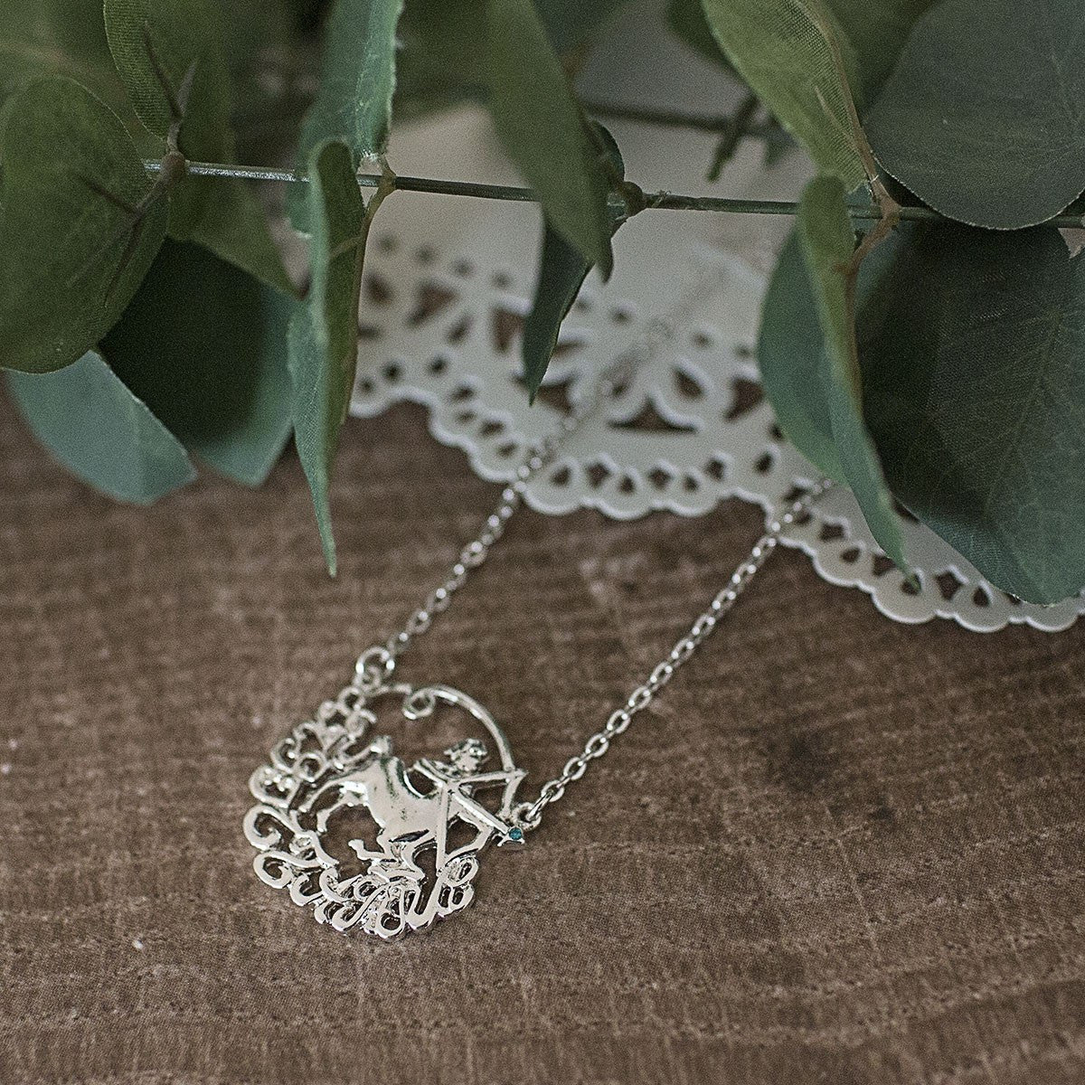 CZ Zodiac Necklace