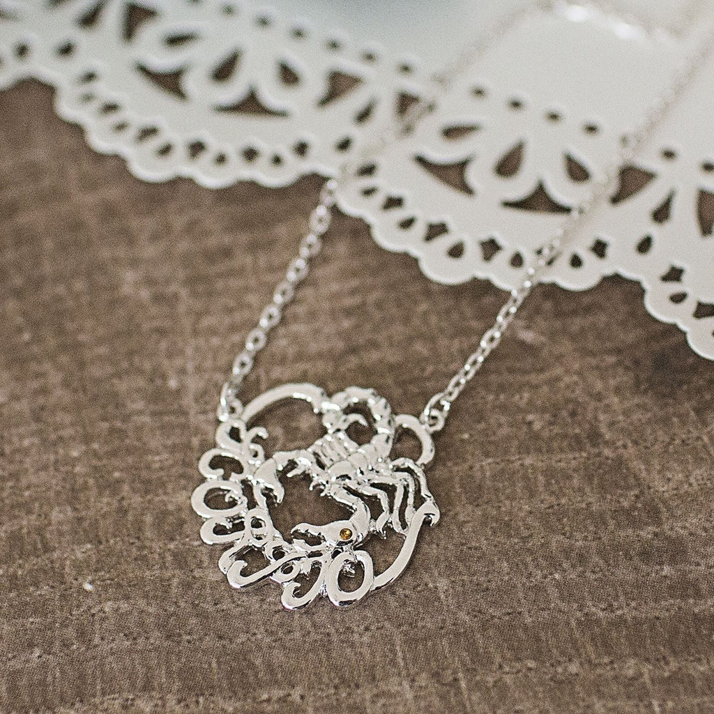 CZ Zodiac Necklace