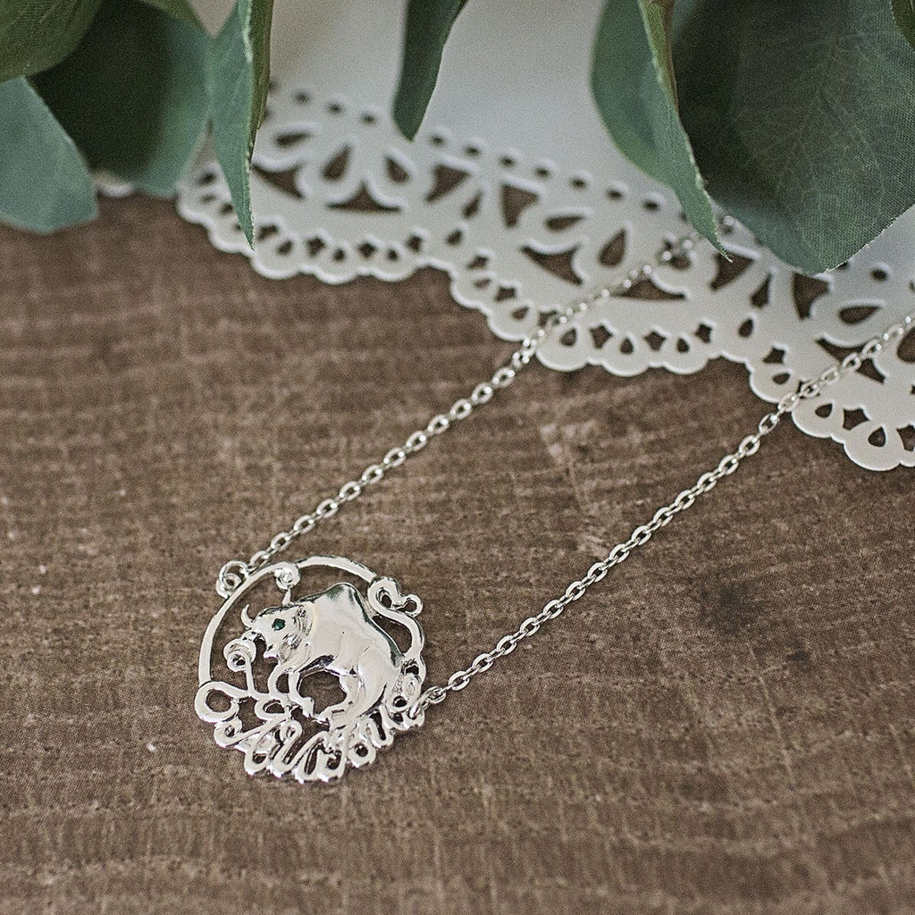 CZ Zodiac Necklace