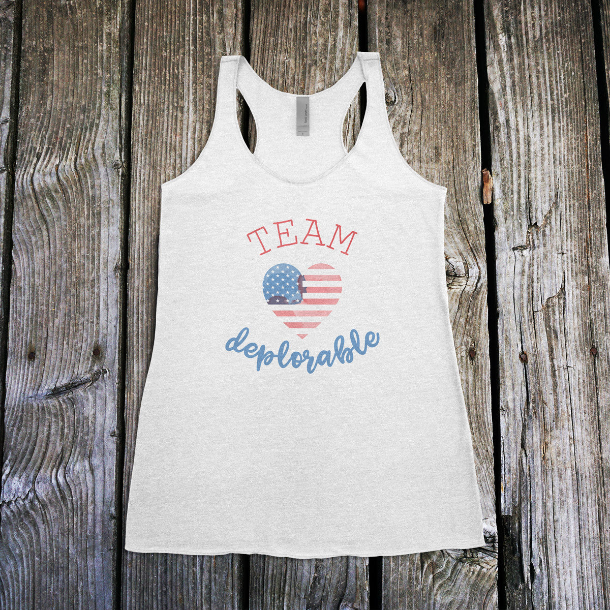 Team Deplorable Ladies Racerback Tank