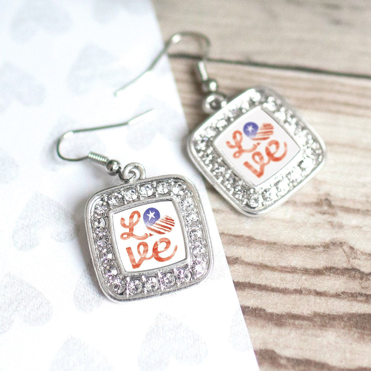 Love USA Charm Jewelry Collection