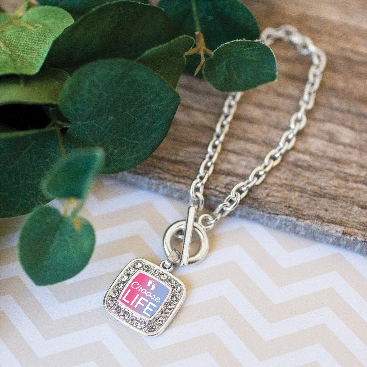 Choose Life Charm Jewelry Collection