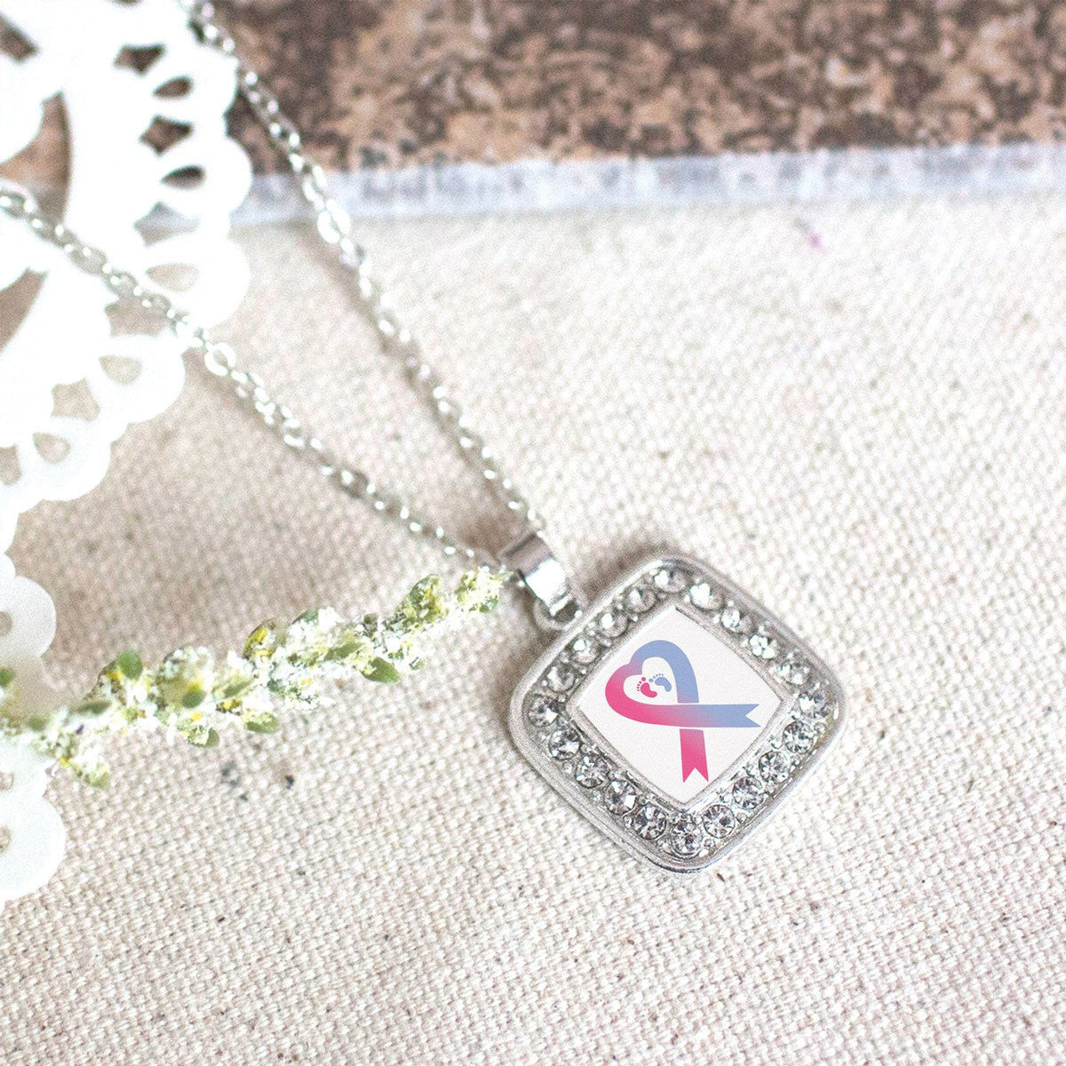 Pro-Life RIbbon Charm Jewelry Collection