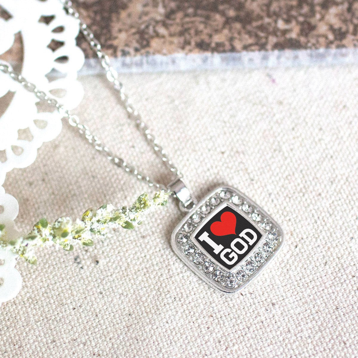 I Love God Charm Jewelry Collection